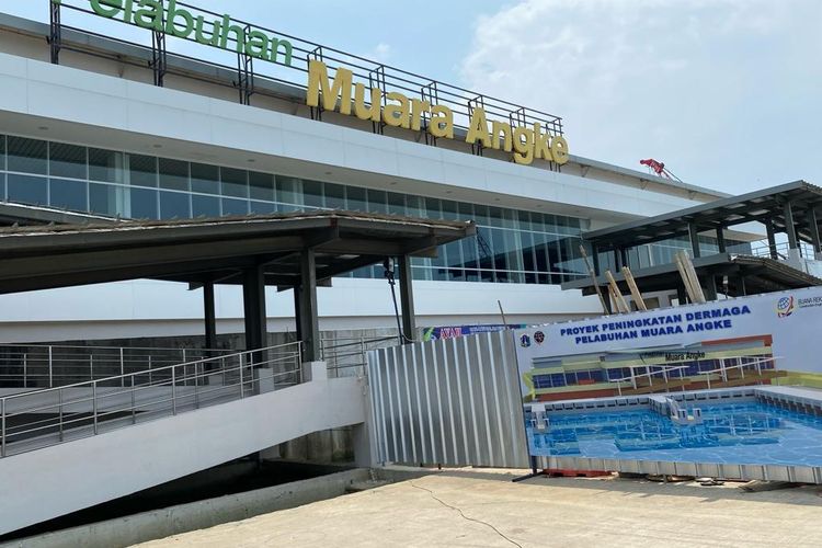 Terminal Penumpang Pelabuhan Muara Angke, Jakarta Utara rampung direvitalisasi dan diresmikan Gurbernur DKI Jakarta, Anies Baswedan pada Senin (3/10/2022). (KOMPAS.COM/ZINTAN PRIHATINI)
