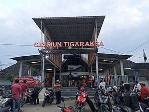 Stasiun Tigaraksa. (Ist)