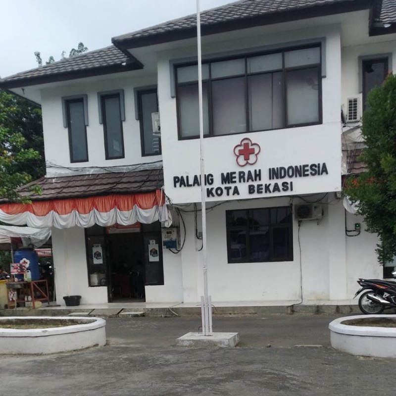 Gedung PMI Kota Bekasi. Foto: istimewa.