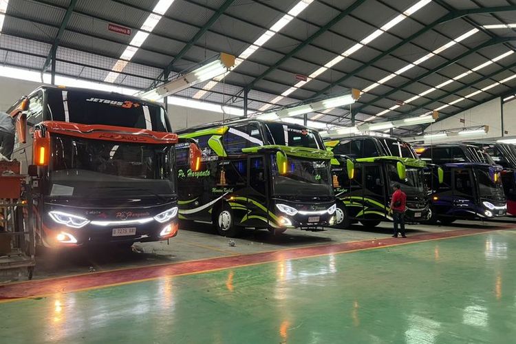 Kabin Bus AKAP baru PO Haryanto(DOK. ADIPUTRO)