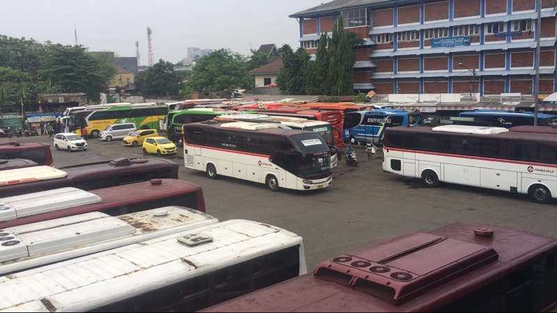 Terminal bus Kota Bekasi. Foto: BeritaTrans.com.