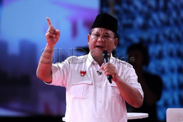 Hasil survei SMRC menunjukkan Prabowo Subianto bisa menang satu putaran jika melawan Puan Maharani dan Airlangga Hartarto dalam pemilihan presiden (pilpres).