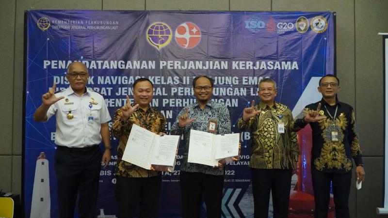 Kerja sama Disnav Semarang dan BRIN