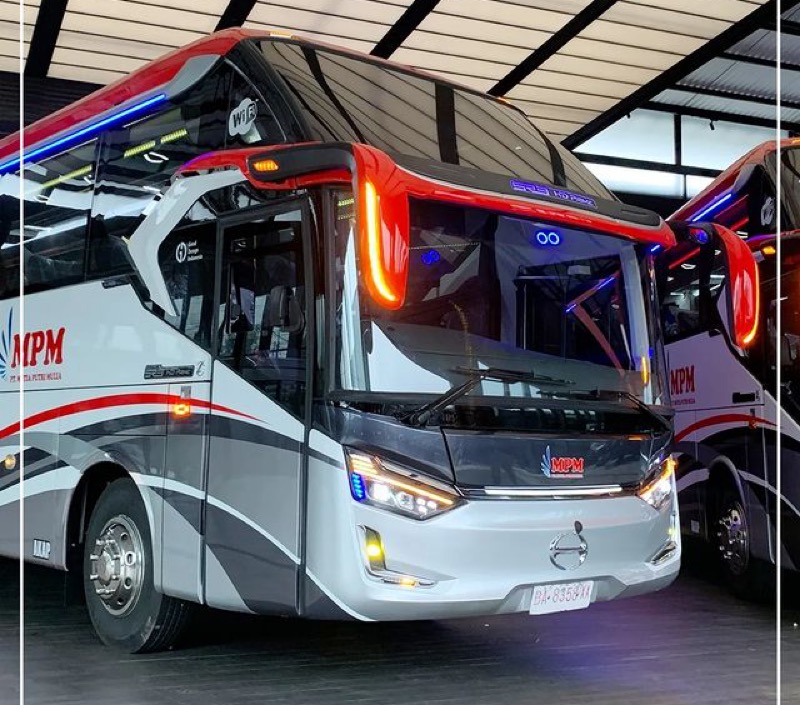 Bus baru milik PO MPM. Foto: Dok. laksana.