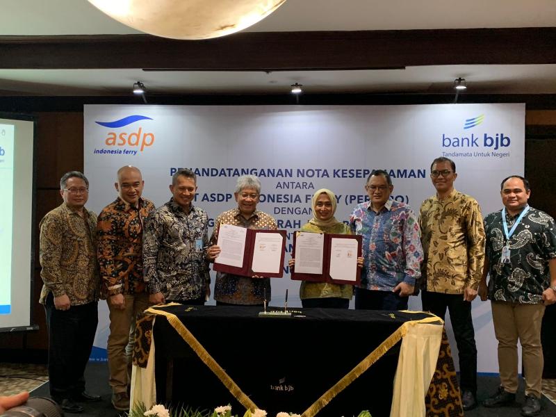 Kerja sama ASDP dan Bank BJB