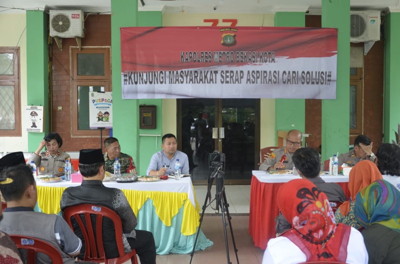 Polres Metro Bekasi Kota akan segera melakukan langkah antisipasi terkait aduan warga tentang stigma yang baru-baru ini berkembang di wilayah Jatiasih, tentang maraknya aksi kejahatan jalanan. Foto: istimewa.