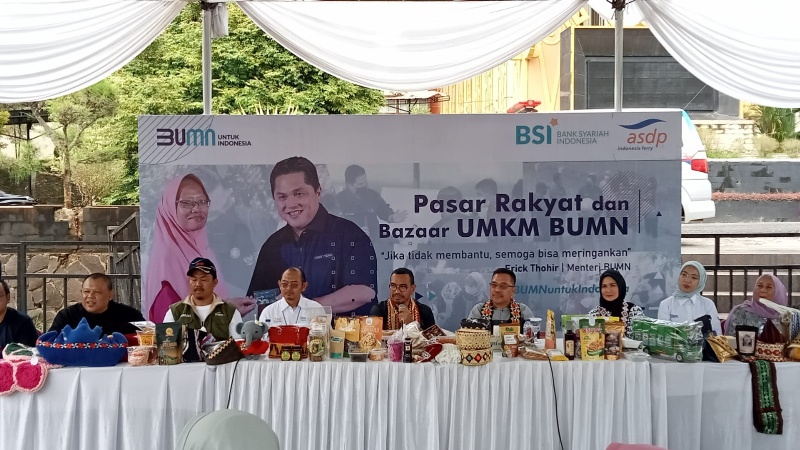 Dukungan ASDP dan BNI untuk warga Kab. Pesawaran