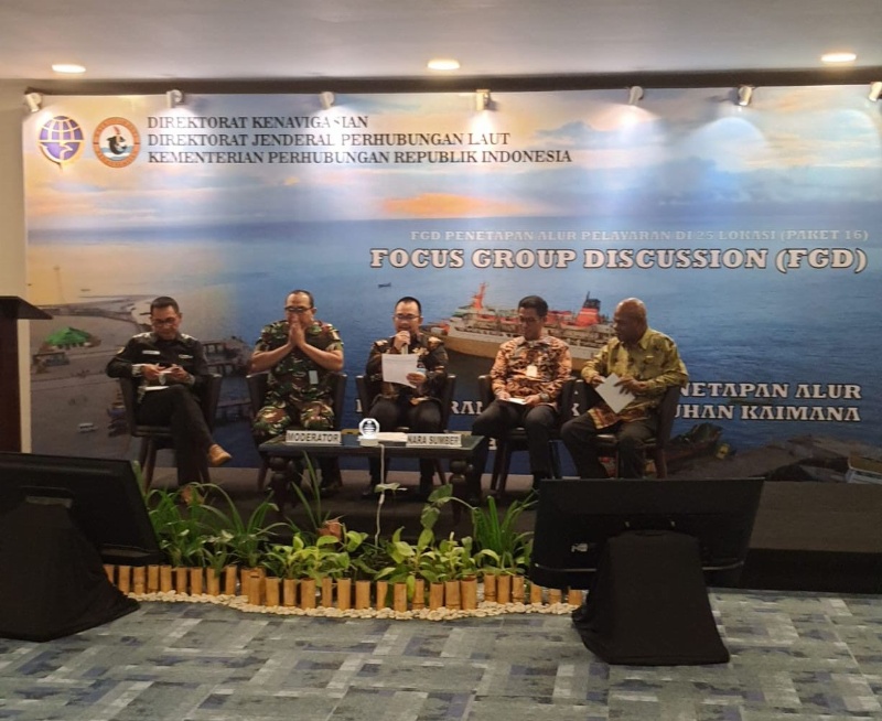 FGD Alur Pelayaran Pelabuhan Kaimana