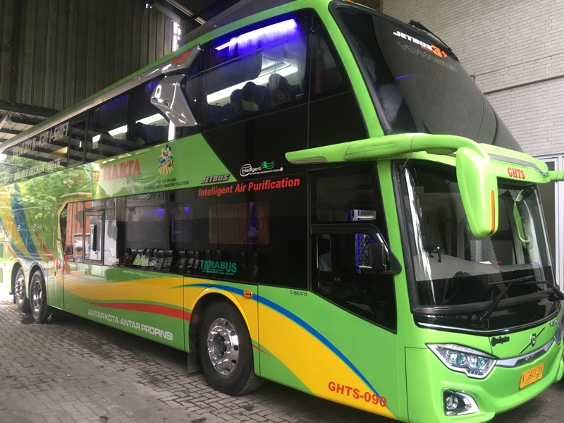 Bus double decker terbaru Gunung Harta. Foto: BeritaTrans.com.