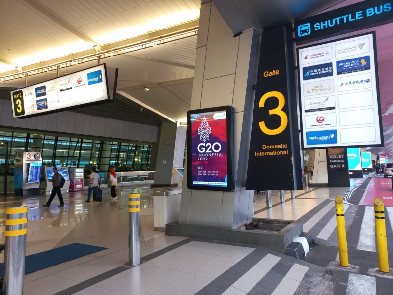 Suasana di Bandara Soekarno-Hatta