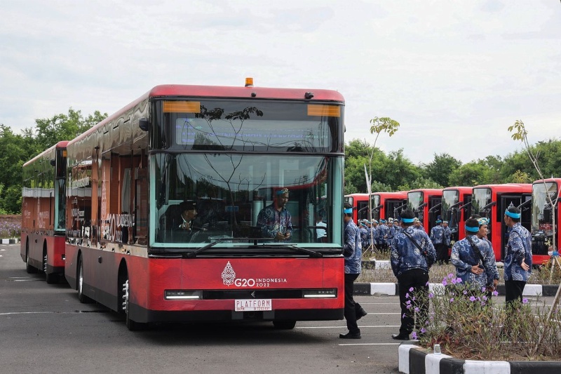 Bus listrik di Bali  (Ditjen Hubdat)