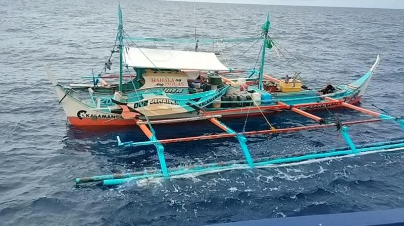 KKP menangkap kapal ikan asing berbendera Filipina di laut Sulawesi.(Istimewa)