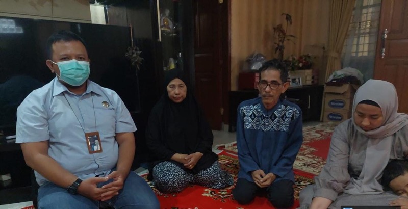 Jasa Raharja Perwakilan Bandung telah menyerahkan santunan kecelakaan lalu lintas yang terjadi Wilayah Jakarta Utara. Foto: istimewa.