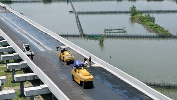 Foto: Jalan Tol Semarang - Demak Sedin 2 (Biro Pers Kementerian PUPR)