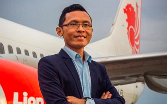 Corporate Communications Strategic of Lion Air, Danang Mandala Prihantoro. (Ist)