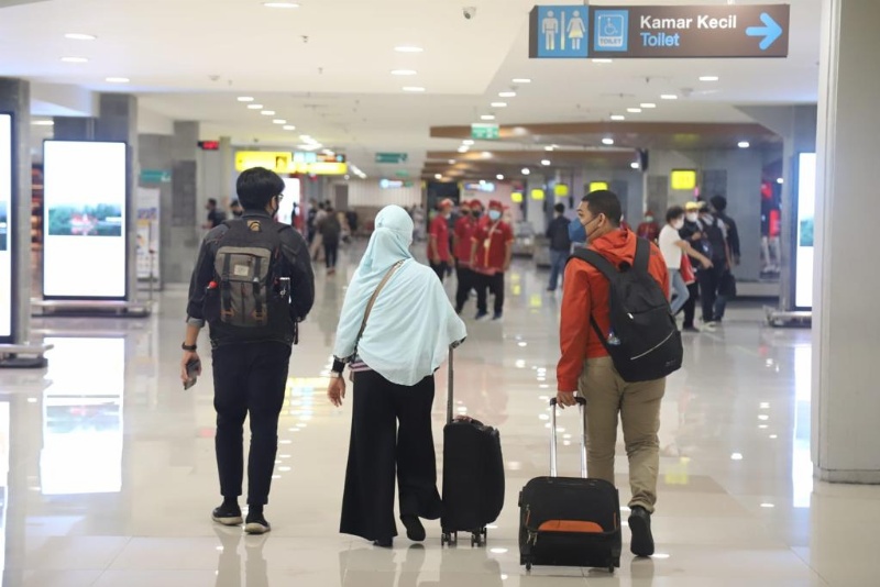 Suasana di salah satu Bandara Angkasa Pura I