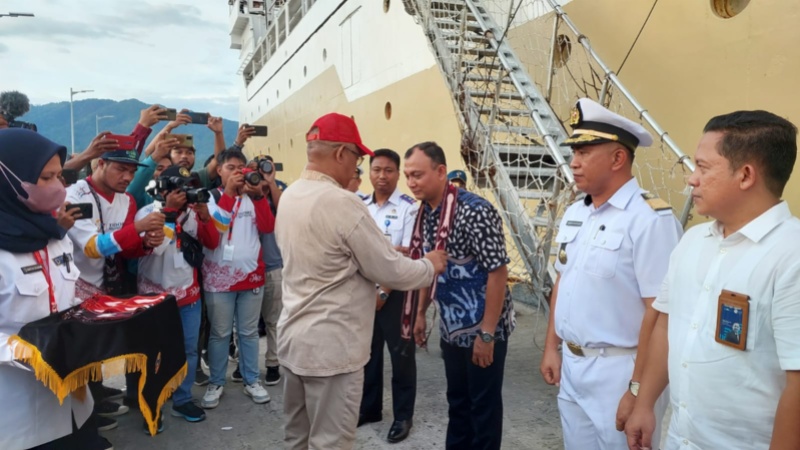 KM Pelni dijadikan Hotel terapung di Sail Tidore 2022