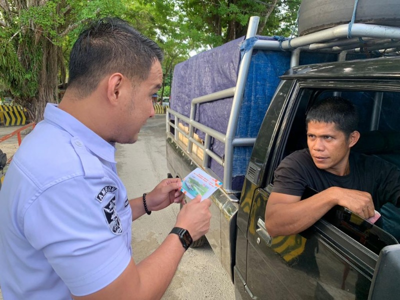 Cashless tiket penyeberangan di Ambon