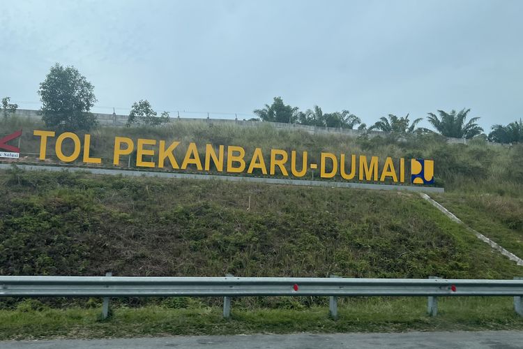 Tol Pekanbaru-Dumai.(Ist)