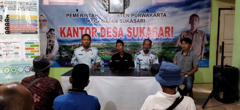 Jasa Raharja Purwakarta menggelar kegiatan pengobatan gratis dan sosialisasi pelayanan kecelakaan. Foto: istimewa.