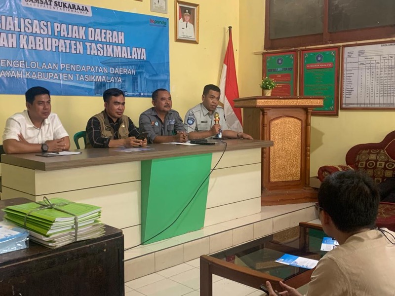 Jasa Raharja Tasikmalaya sosialisasi pajak, asuransi, dan regident kendaraan. Foto: istimewa.