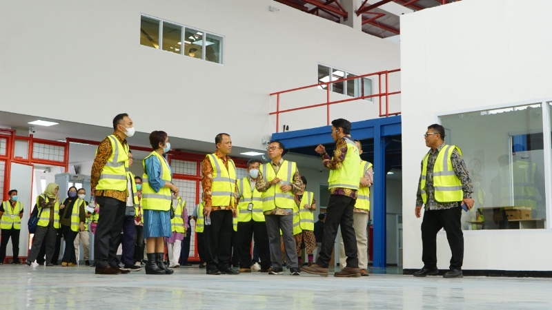 Peresmian pengoperasian gudang baru kargo internasional Bandara Juanda