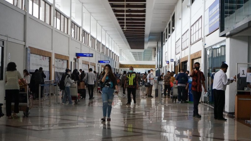 Suasana di Bandara Juanda (API)