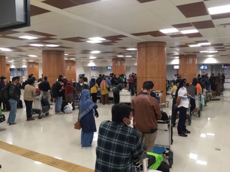 Suasana di Bandara Juanda