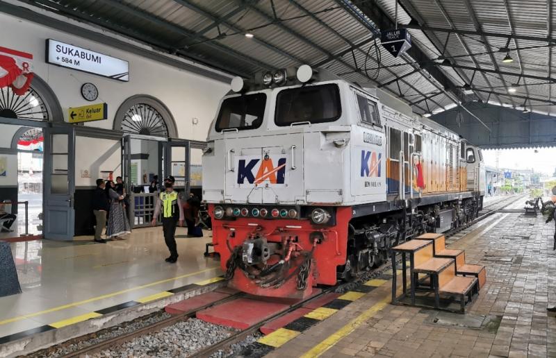 Stasiun Sukabumi. (Foto/dok.KAI Daop 1 Jakarta)