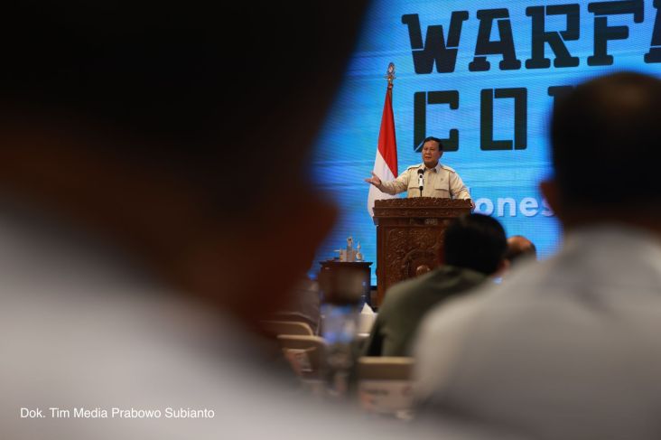 Menhan Prabowo Subianto menyebutkan bahwa penguasaan teori dan sejarah merupakan cara terbaik mempelajari perang. 
