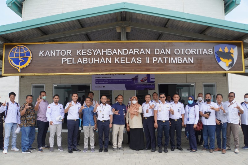 Foto bersama usai Sosialisasi Sitolaut di Pelabuhan Patimban