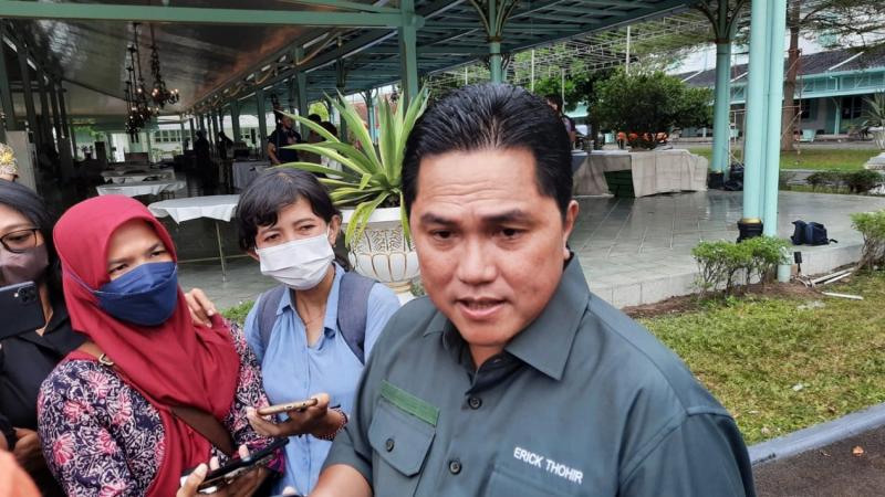 Menteri BUMN Erick Thohir. 