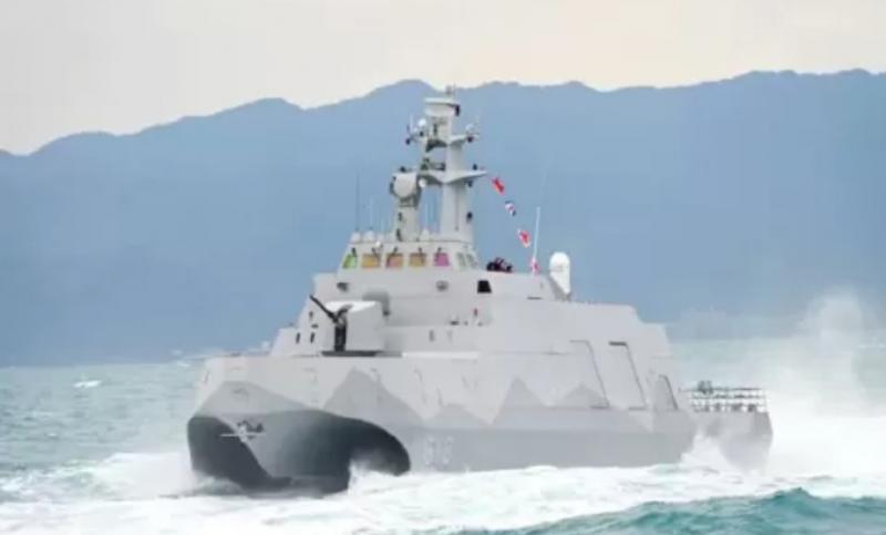 Kapal perang kelas Tuo Chiang Taiwan akan dilengkapi dengan rudal pembunuh kapal induk. Ini akan menjadi sumber bahaya bagi kapal induk China jika konflik pecah. Foto/Tien Yu-hua/Taipei Times
