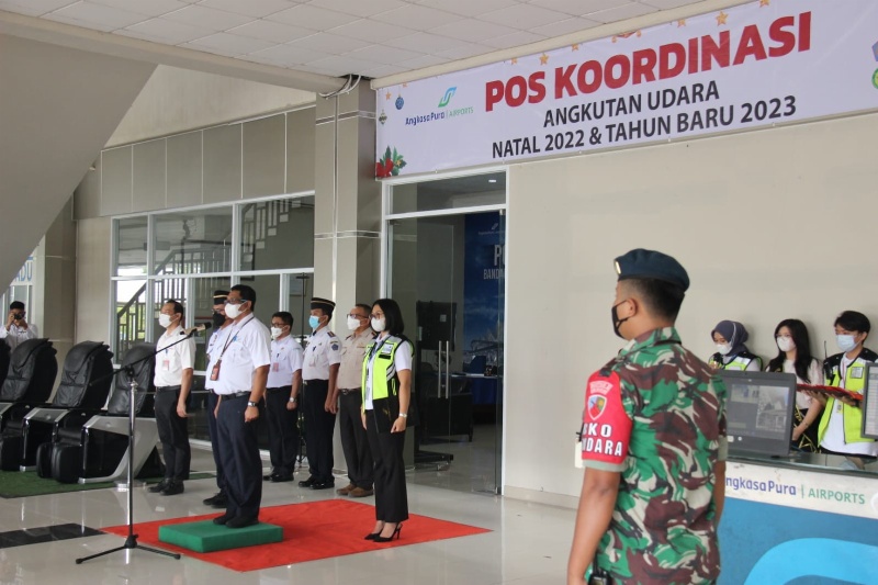 Posko di Bandara Angkasa Pura I