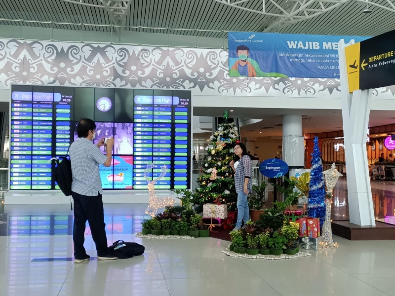 Suasana di salah satu Bandara Angkasa Pura I