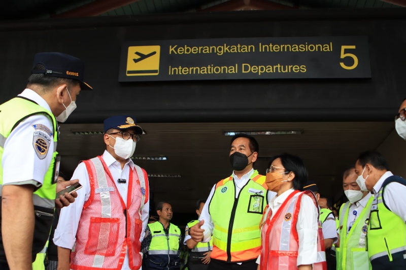 Memhub, Presidr APII, Dirjen Hubud di Bamdara Soetta