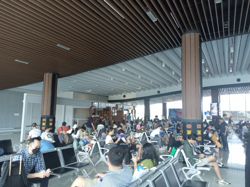 Suasana di Bandara Labuan Bajo (omy)
