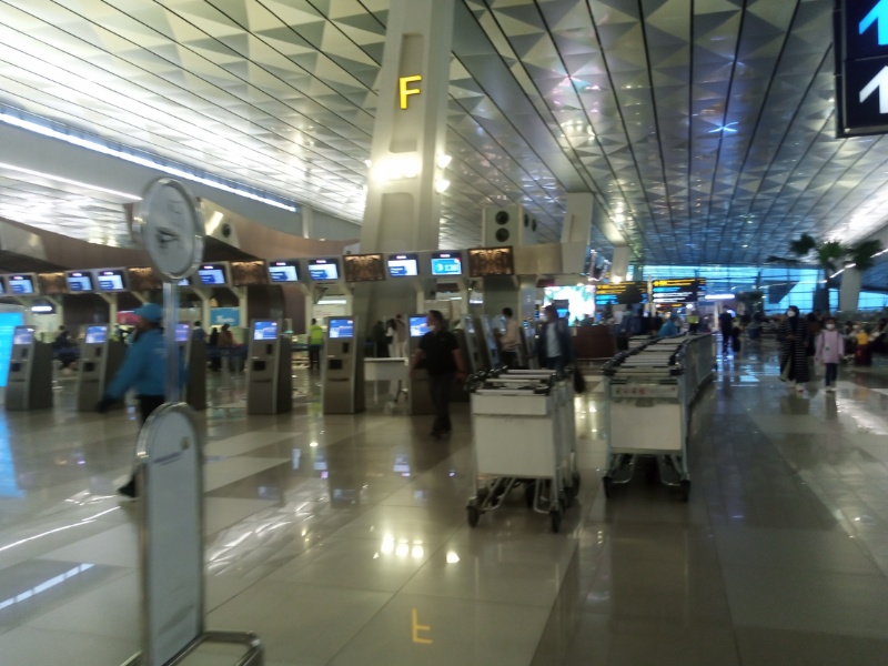 Suasana di Bandara Soekarno-Hatta