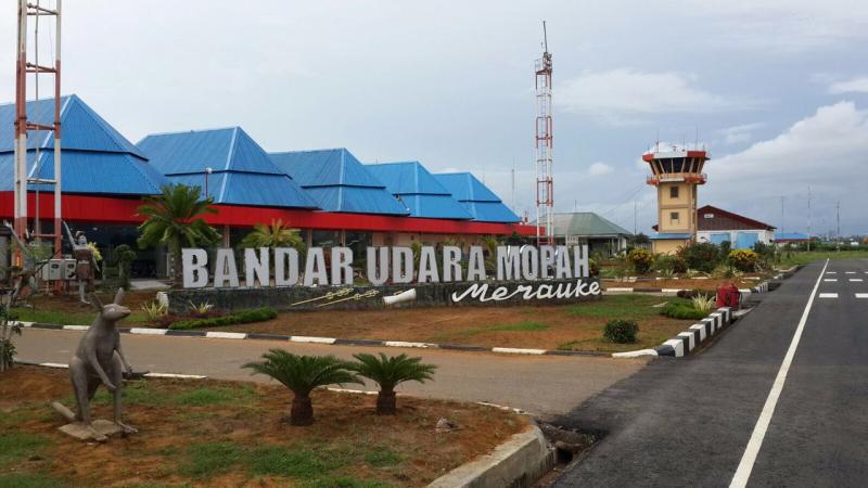 Bandara di Papua.