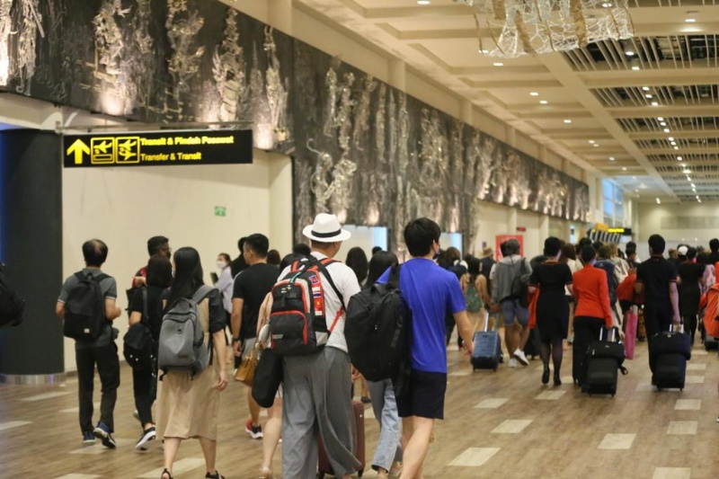 Suasana di salah satu Bandara Angkasa Pura I