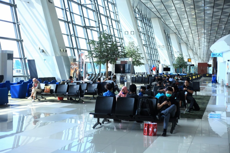 Suasana di Bandara Soekarno-Hatta