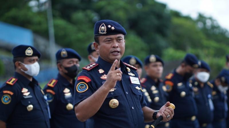 Direktur Jenderal Pengawasan Sumber Daya Kelautan dan Perikanan (PSDKP), Laksamana Muda TNI Dr. Adin Nurawaluddin M.Han. (Ist) 