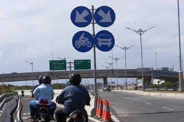 Tol Bali Mandara memiliki jalur khusus sepeda motor. (Ist)