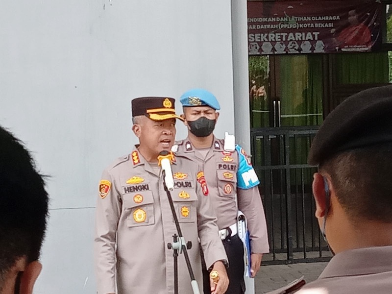 Kapolrestro Bekasi Kota, Kombes Pol Hengki. Foto: istimewa.