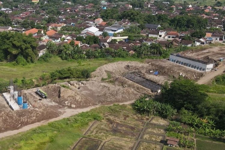 Pembangunan Jalan Tol Solo-Yogyakarta-YIA Kulon Progo. (Tangkap Layar Instagram BPJT Kementerian PUPR)