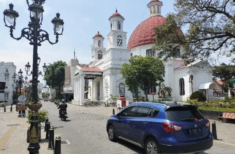 Suasana Kota Lama Semarang, Jawa Tengah. ANTARA/Aji Cakti