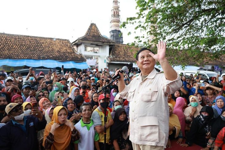 Ketua Umum Partai Gerindra sekaligus Menteri Pertahanan Prabowo Subianto.
