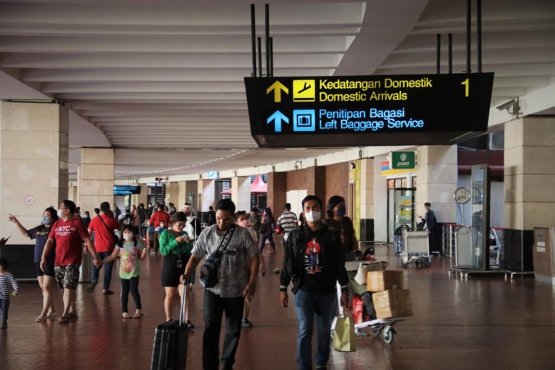 Suasana di Bandara Soekarno-Hatta