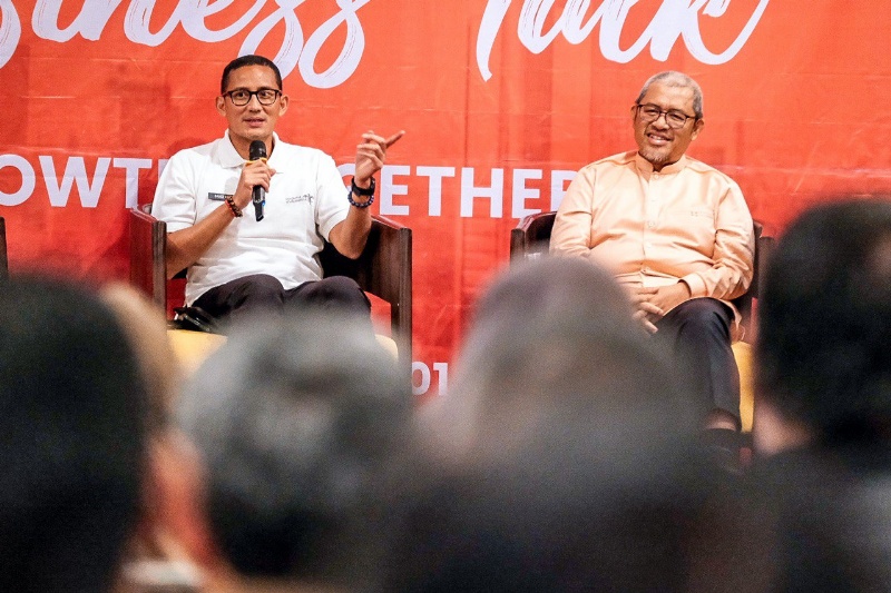 Menparekraf Sandiaga Uno di Bandung