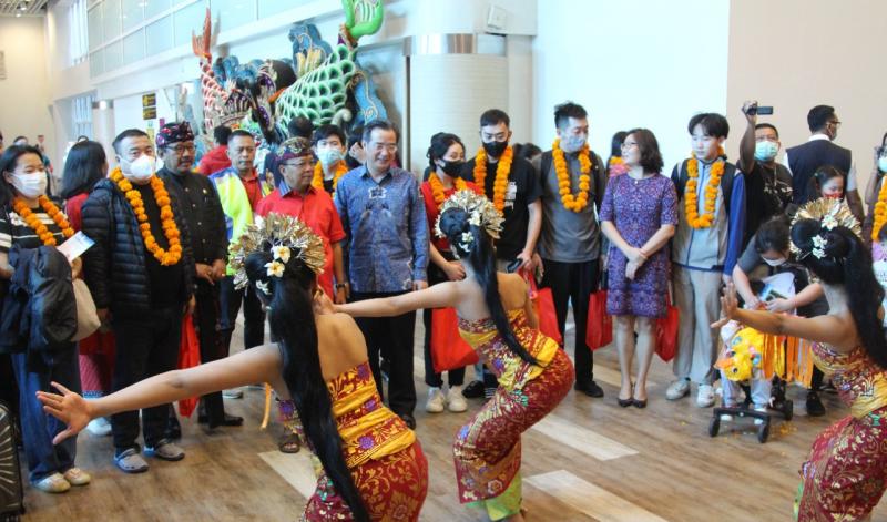 Kedatangan wisman di Bandara Ngurah Rai, Bali